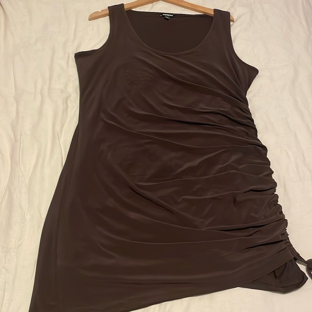 Express size Extra Large Brown Dress
